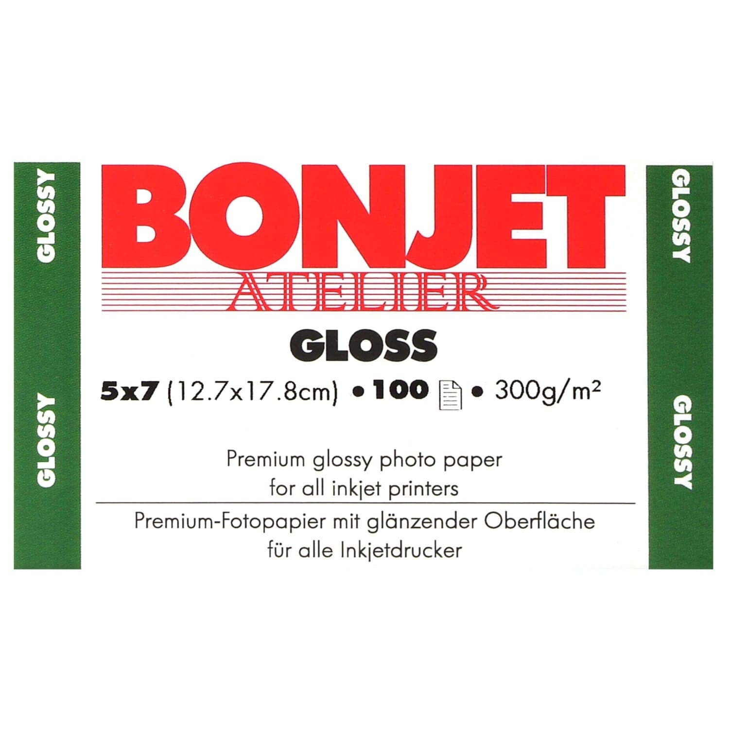 Atelier glänzend 13x18 cm 300 g 100 Blatt