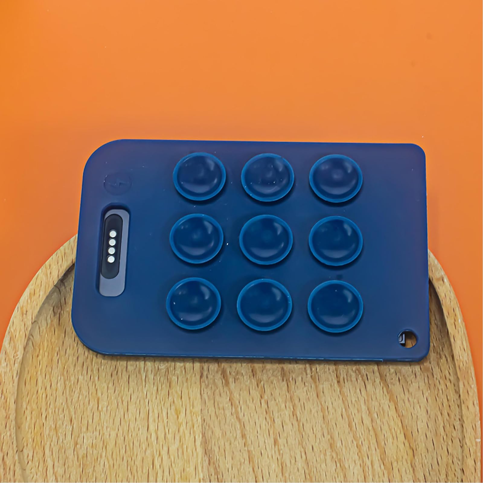 GIOPUEY Funda Compatible con PLAUD Note Pro AI Voice Recorder, Ultradelgado Silicona Case Cover, Anti-caída, Portátil - Azul Oscuro