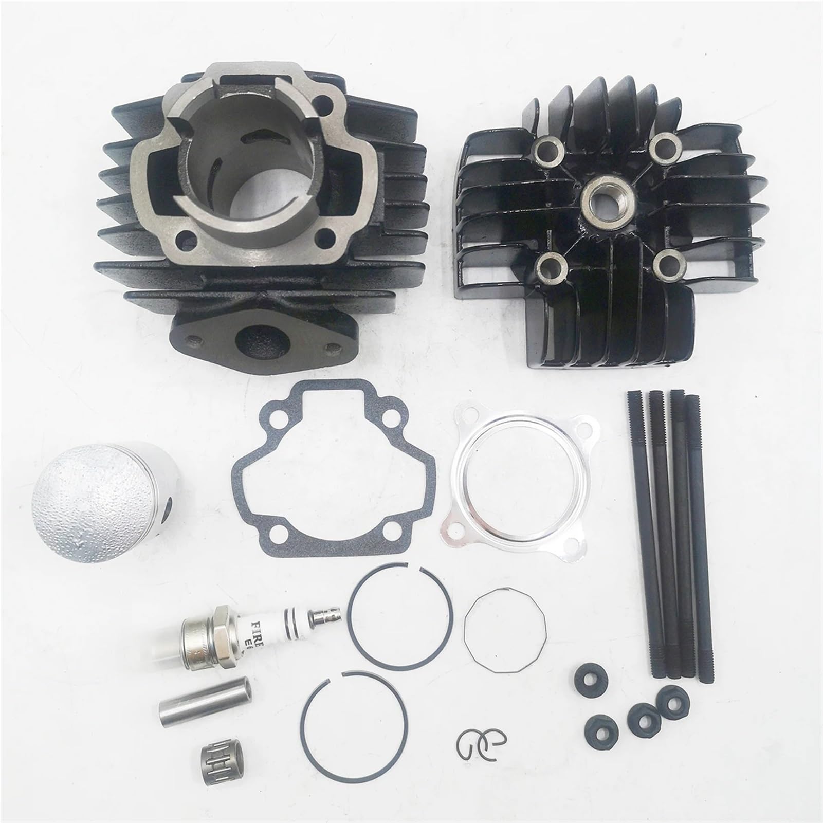 Kit Guarnizione Testa pistone for Yamaha PW 50 PW50 QT QT50 60CC Kit Big BORE Set Guarnizione PISTONE for Testa
