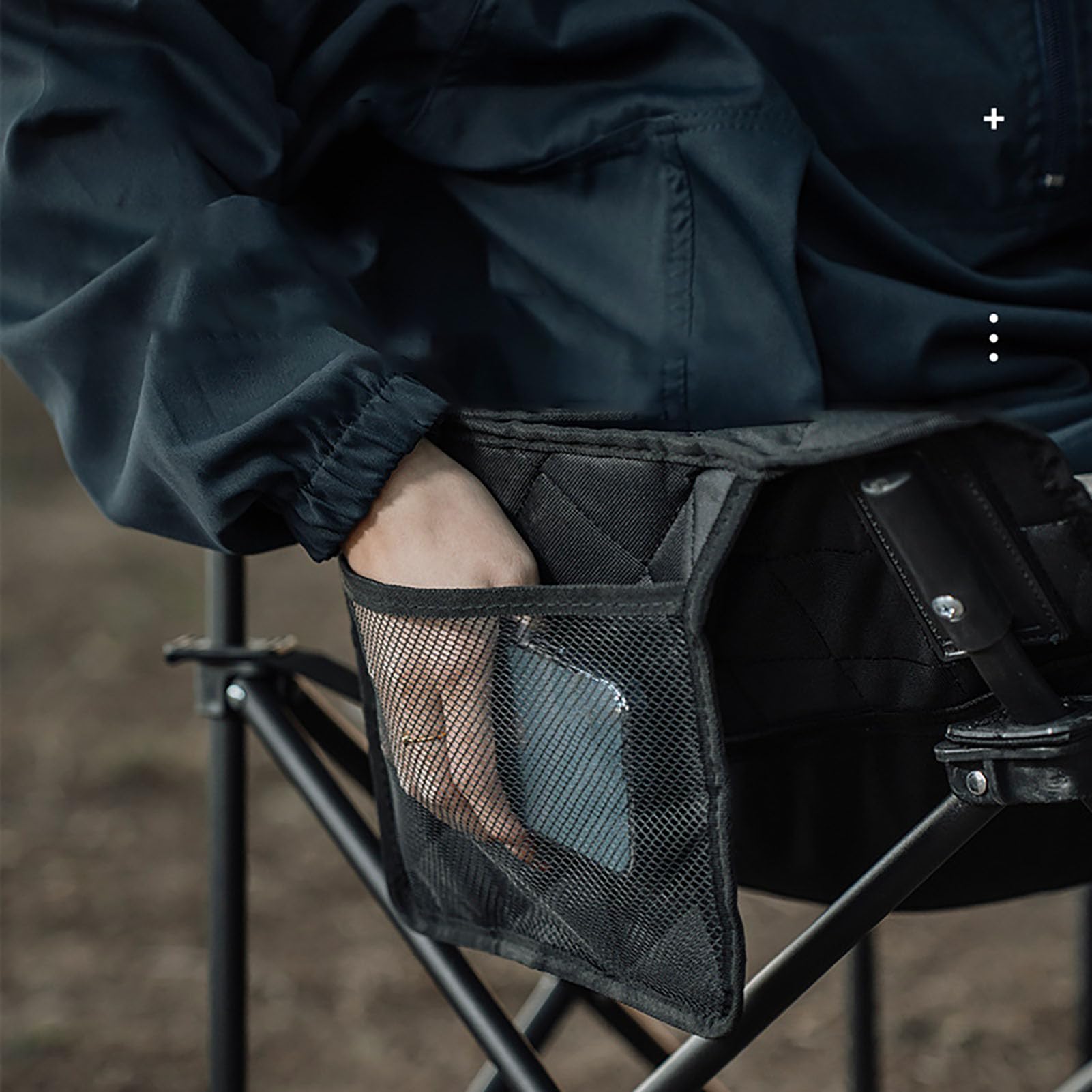 Alvinlite Sedia da Campeggio Imbottita, Portatile, Pieghevole, Grandi Sedie a Sdraio da Campeggio Tessuto di Cotone Premium con Portabicchieri per Esterni, Adulti, Uomini E Donne,(Bianco)