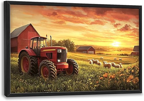 Miniatura 26 de Arte abstracto de pared grande enmarcado para decoración de pared para sala de estar, imágenes abstractas de gran tamaño, pintura moderna extra