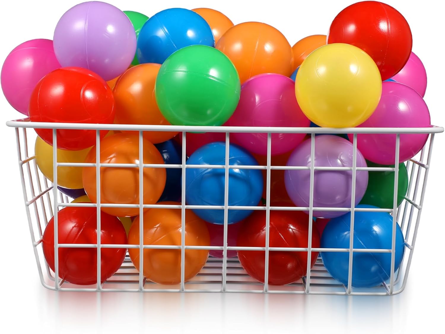 100Pcs Ball Pit Balls for Playroom Lightweight Plastic Ocean Balls for Versatile Playthings for Pool Beach Activities for Skill Development Creative Fun