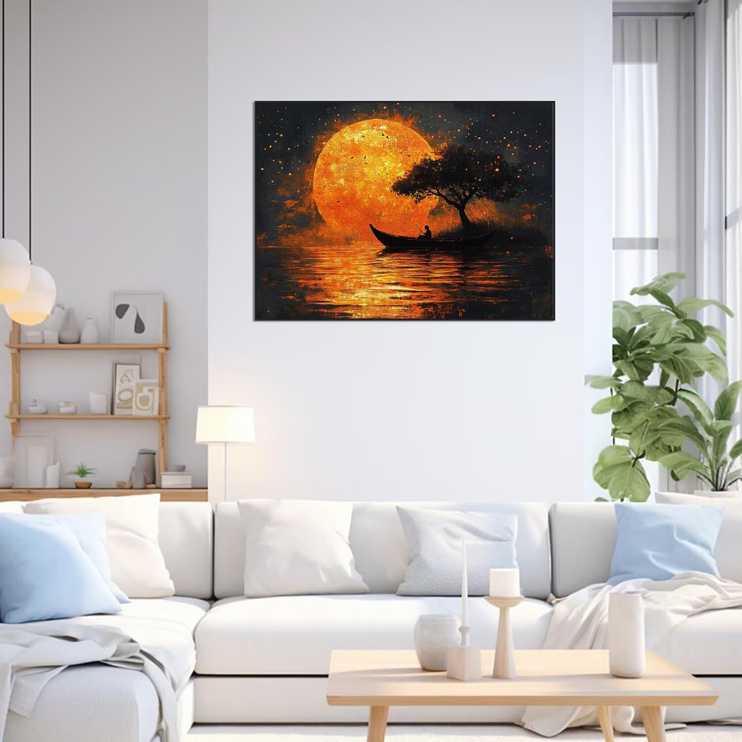 Puzzle 6000 Pezzi astratto Puzzle Classici per Gioco Familiare, n-49 | Impossibile Puzzles, Intrattenimento Creativo, Rilassamento Intelligence, Regalo per Amore e Amico, Home Decor, Sole calante