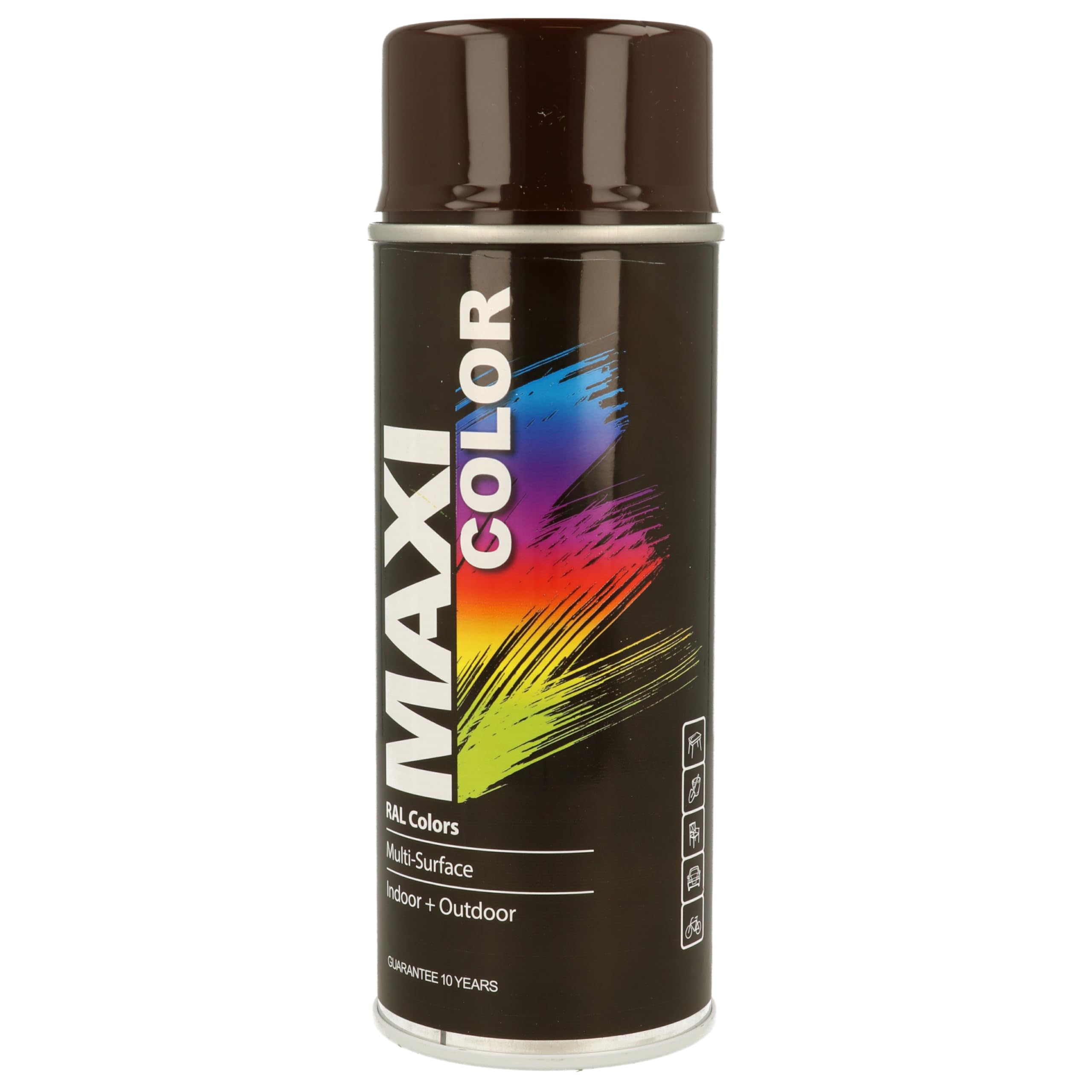 MAXICOLOR MX8017 MaxiColor Spray Gloss Choco Brown RAL8017 400ml