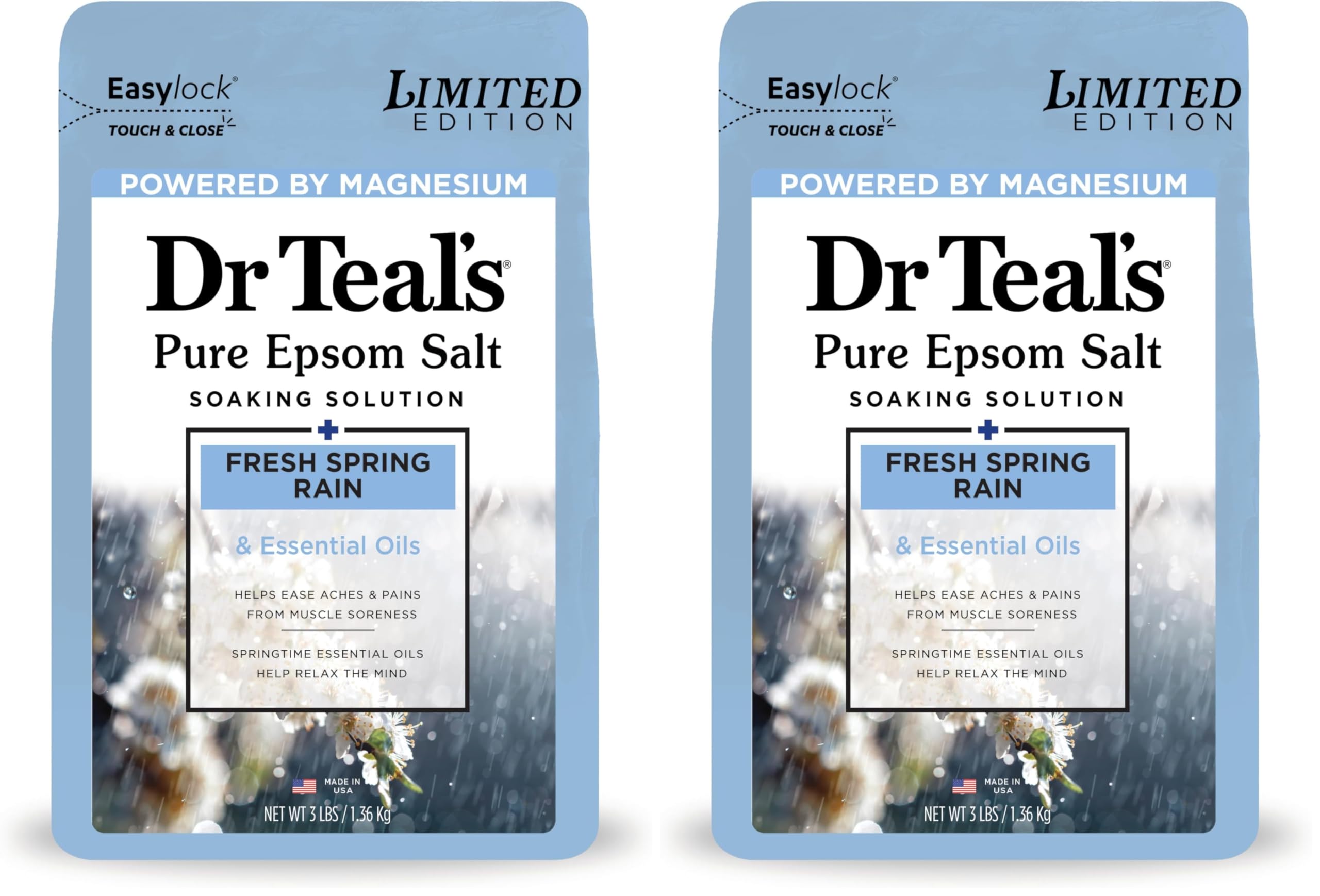 Dr Teal's Hawaiian Bliss Epsom Salt - Tropical Soak -14 Dr Teal's Hawaiian Bliss Epsom Salt - Tropical Soak -14