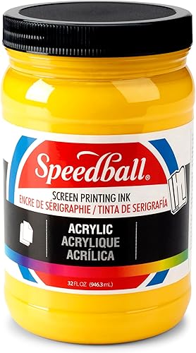 Miniatura 18 de Speedball 4640, tinta acrílica de impresión de pantalla, bote de 32 onzas, altura de 3.63 pulgadas, ancho de 3.63 pulgadas, longitud de 6.13 Blanco