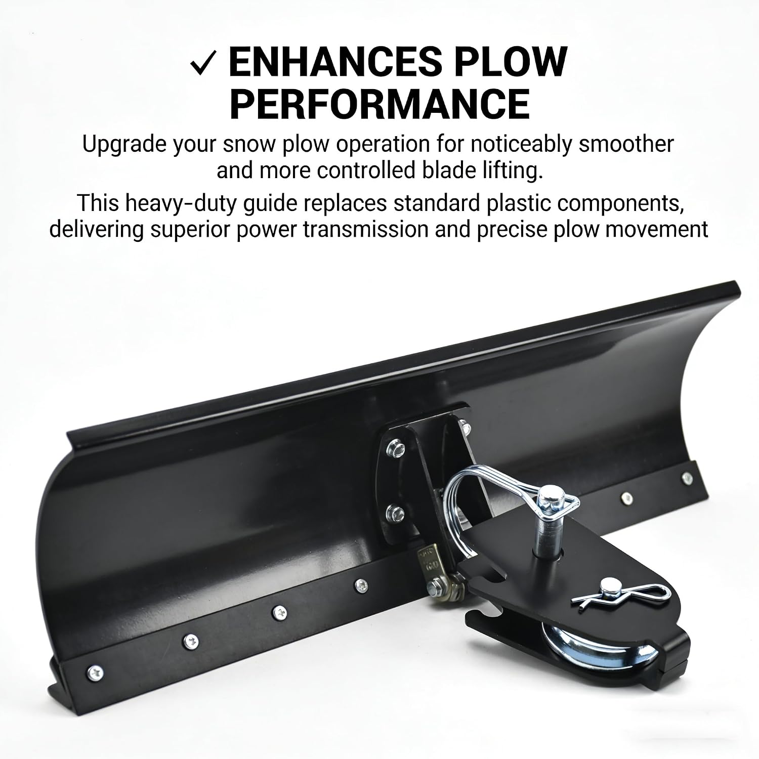 81630 ATV Snow Plow Pulley Upgrade Kit and Pin Replacement for ProVantage 78100 and 92100 Plow Base