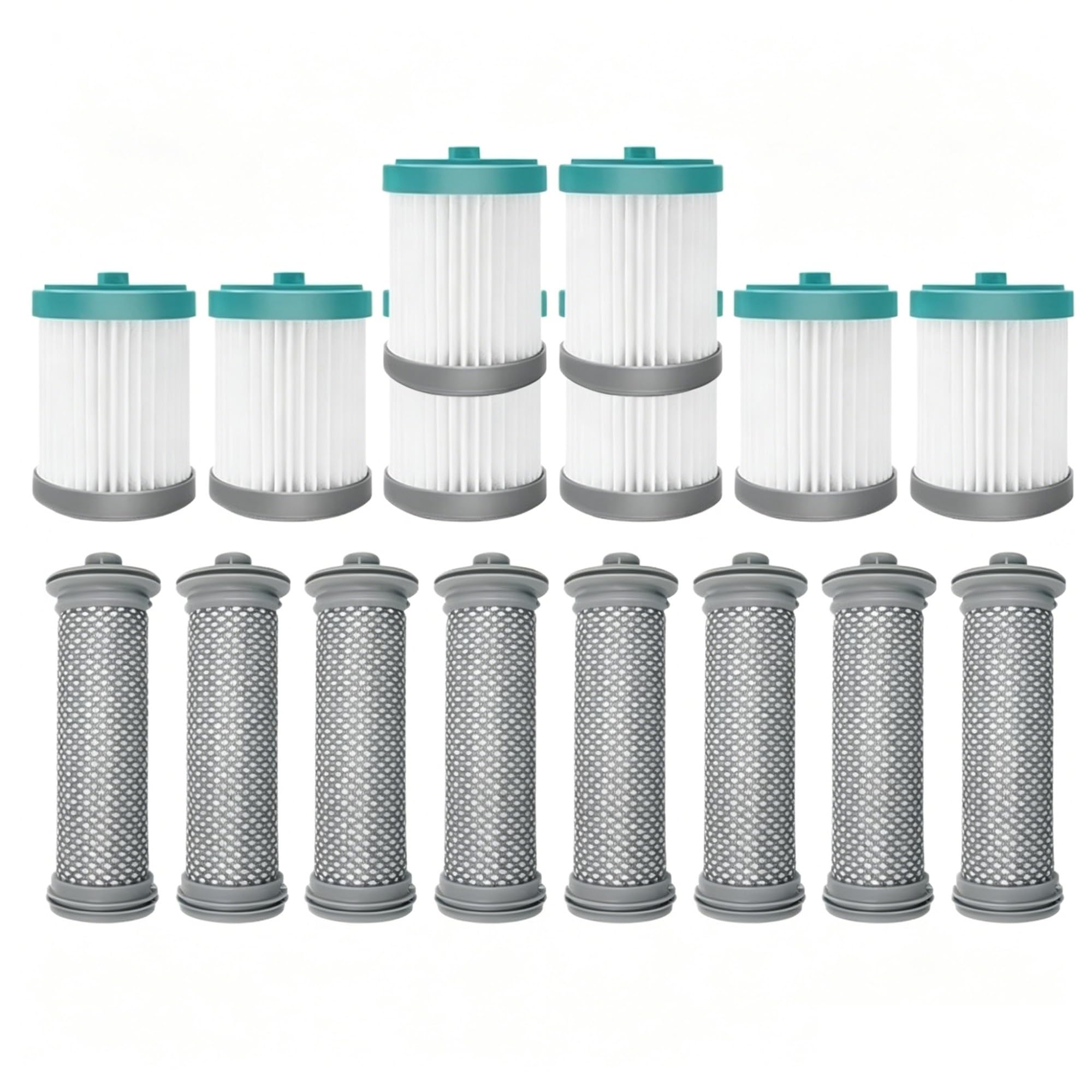 Dvftyuim Clear Compatible For Tineco A10 A11 S11 S12 Roller & Pre Filter Kit