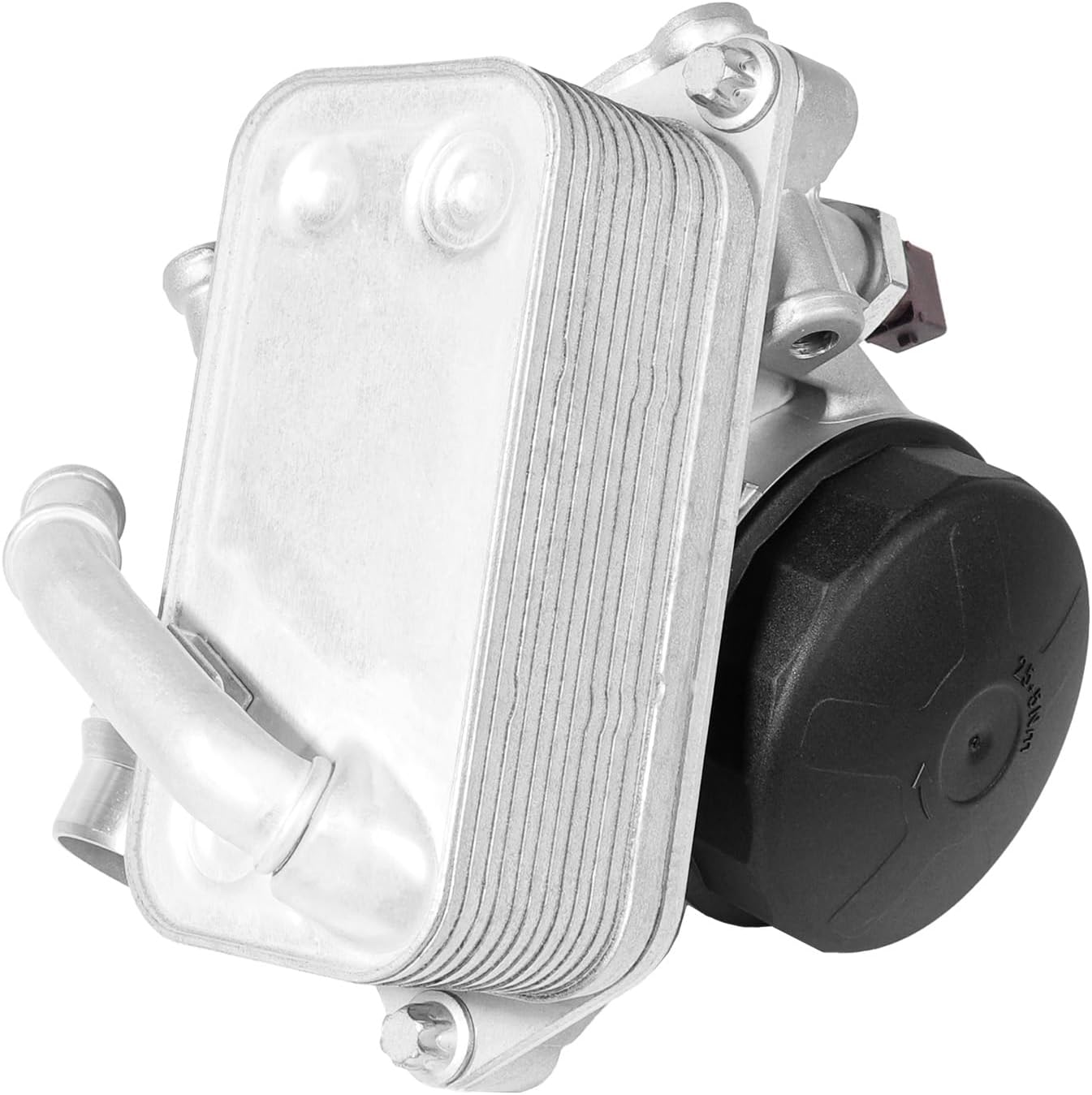 11428642289 LOREADA Engine Oil Filter Housing Assembly with Oil Cooler Compatile with 328i 2011-2015, 528i xDrive 2010-2011, X1 2013-2015, X3 2009-2015 2.0L 2.5L 3.0L W/Gasket Sensor