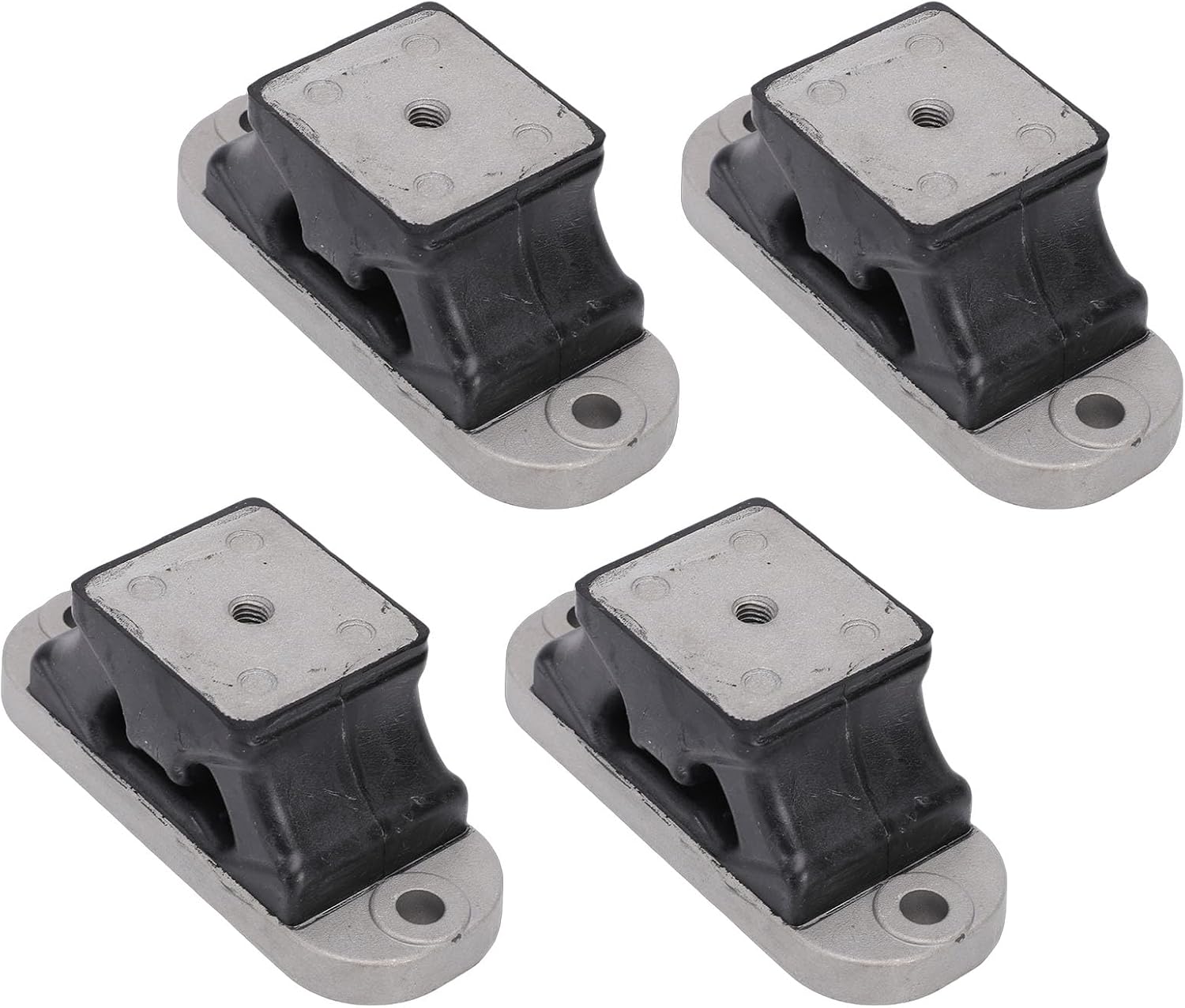 VINGVO 4PCS Engine Motor Mount, Rubber Aluminum Mount Replacement, Stability Enhanced with Vibration Reduction, Compatible with FX 140 2002-2006