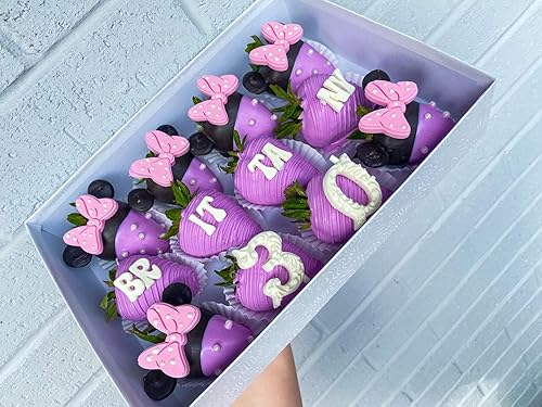 Miniatura 5 de Paquete de 4 lazos de ratón con diseño de mariposa de dibujos animados, moldes de silicona para fondant de chocolate, para postres, cubitos de