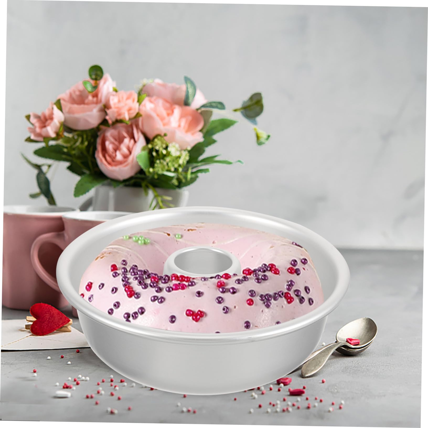 Moule à Beignets Creux 15 Cm En Alliage D'aluminium Antiadhésif, Résistant à Haute Température, Léger Et Facile à Nettoyer, Pour Pâtisserie Maison Et Cuisson Au Four