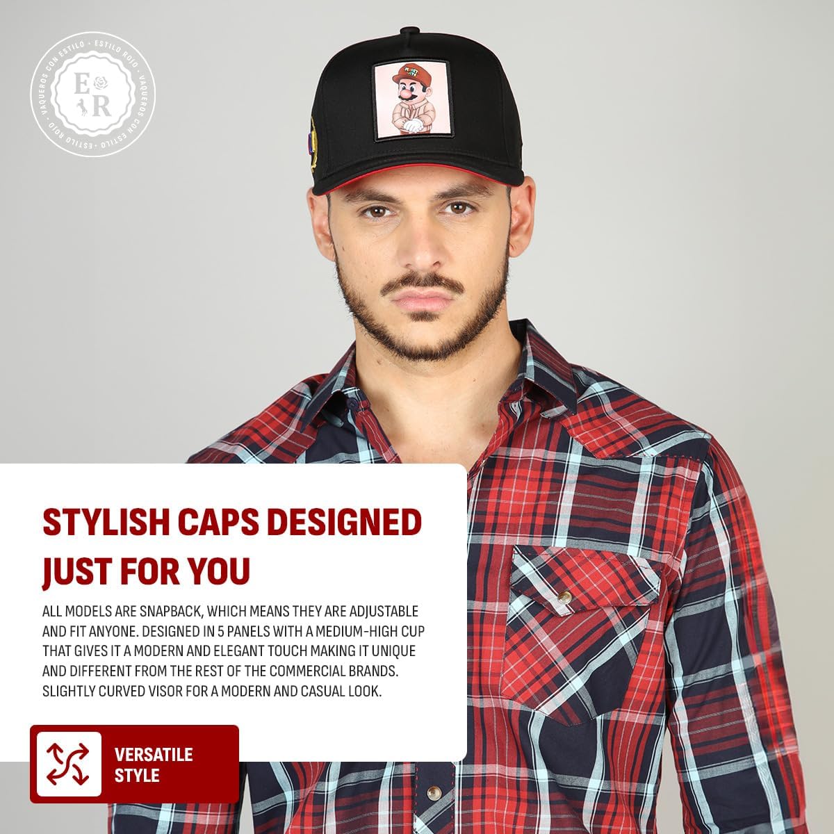 Culiacan CHA-Rio Baseball Cap, Snapback Hat for Men and Women, Ball Caps for Men, Adjustable Size, Men's Baseball Caps - Image 3