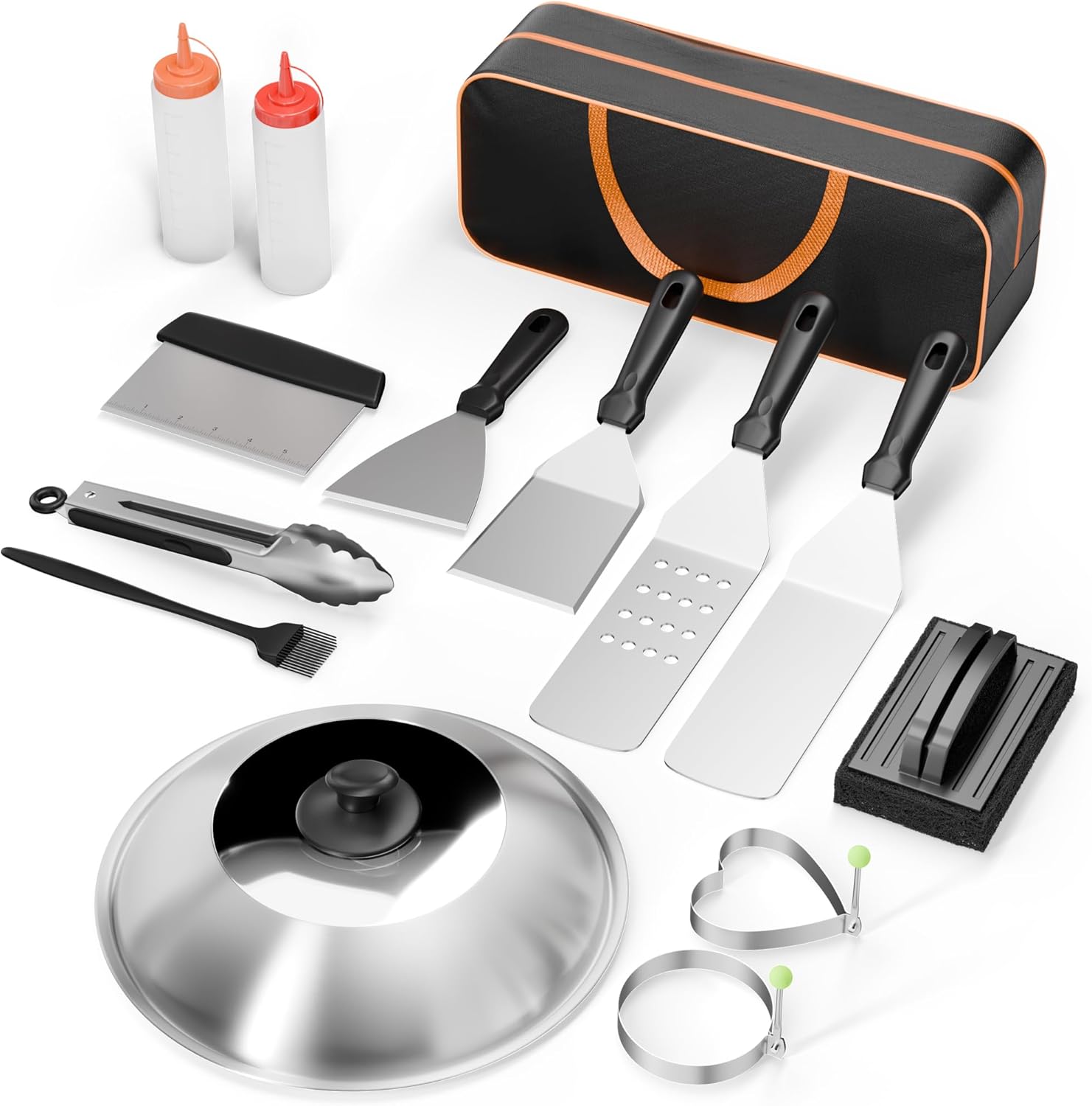 Griddle Accessories Kit, Flat Top Grill Accessories Set