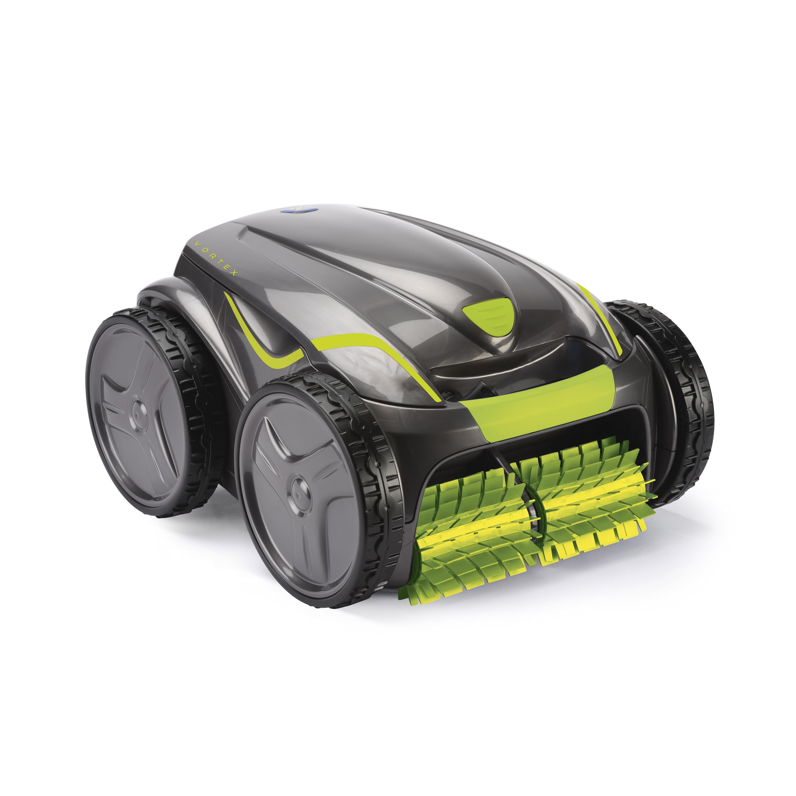 Zodiac Vortex 4WD GV 5220 - Limpiafondos automático, para Piscinas de hasta 12 x 6 m; Limpia Suelo, Paredes y línea de Agua. Incluye Cable de 18 m y Carrito.