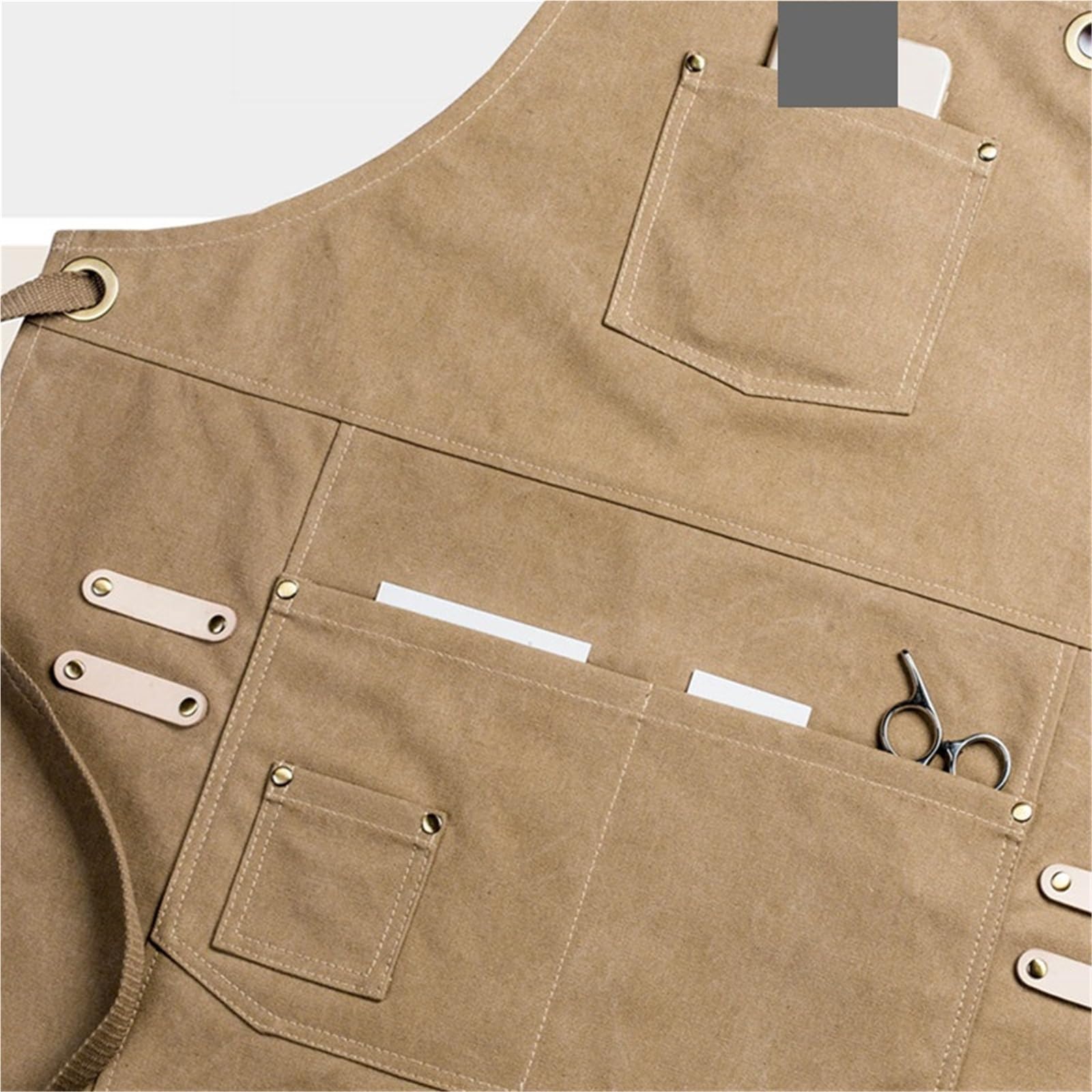 Grembiule in tela denim Cafe Barista Per Giardino