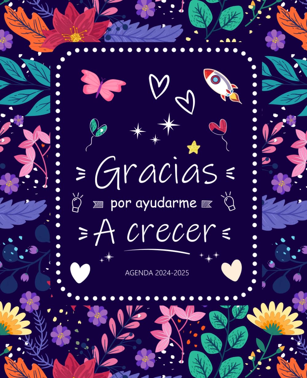 Agenda Profesora 2024 2025: Grande planificador semanal y mensual | una semana en dos páginas | 12 meses | cuaderno del profesor 2024/2025 | regalo maestra infantil primaria