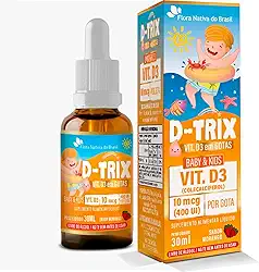 D-TRIX Vitamina D3 Kids em Gotas 30ml Flora Nativa do Brasil