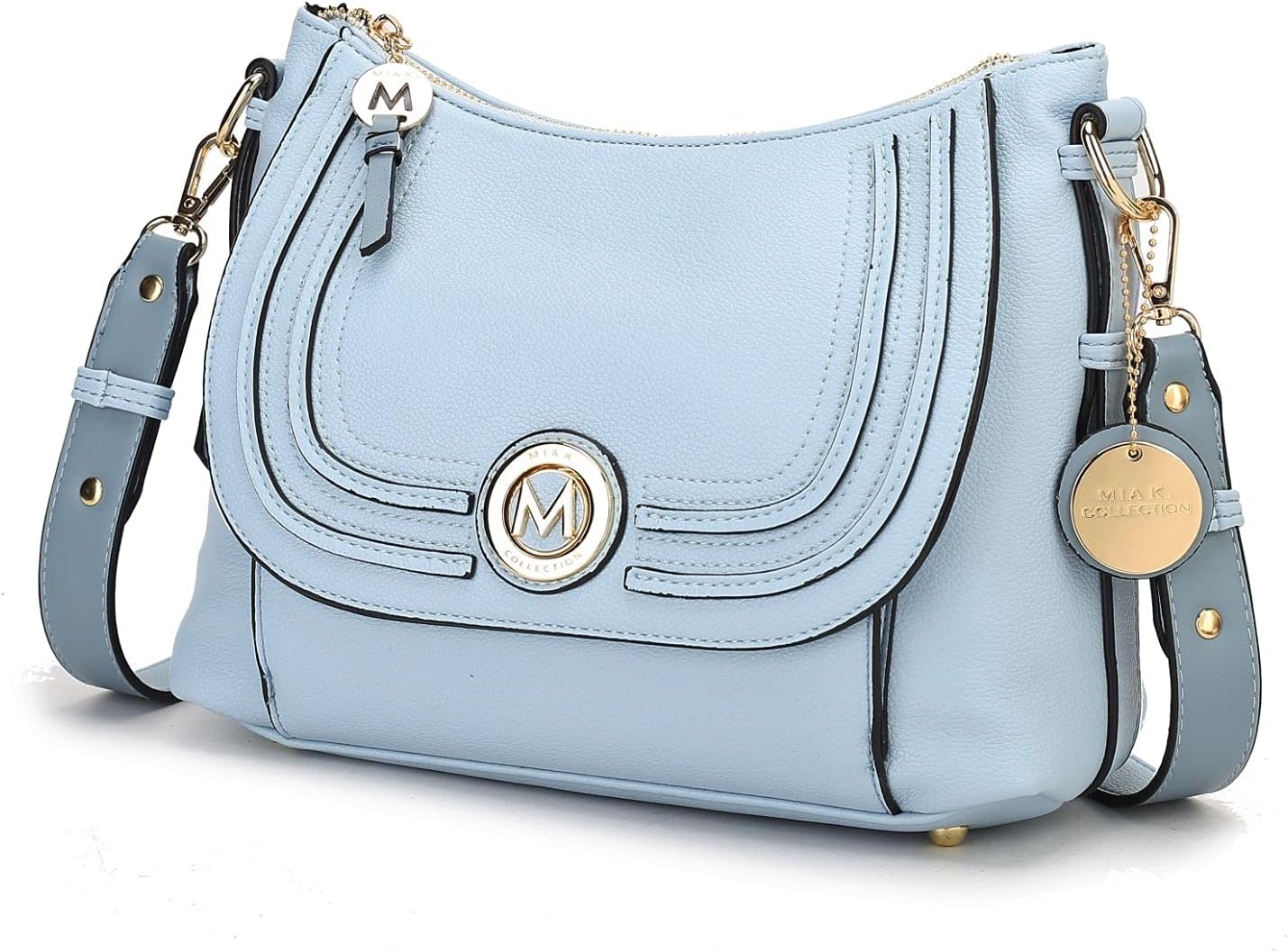 MKF CollectionCrossbody Bag for Women, Shoulder Bag Lady Large Messenger Purse By Mia K