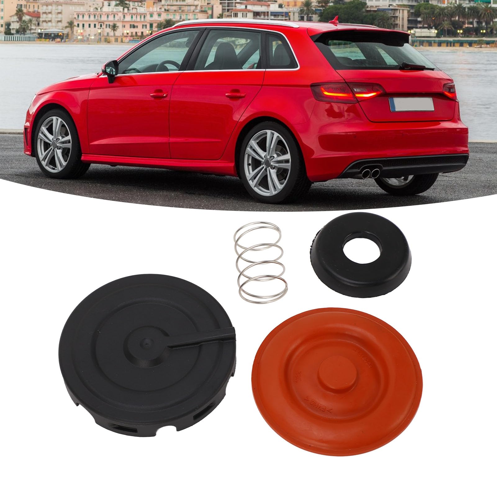 Bediffer Kit di Riparazione del Diaframma della Valvola PCV da 4 Pezzi - Sigillatura Premium per A3 A4 A5 A6 A7 Q3 Q5 Q7 RS3 S3