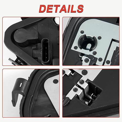 Miniatura 6 de Soporte de lámpara trasera izquierda del lado del conductor con arnés y bombillas compatible con BMW Serie 3 320i 328i 335i 328d 2012 2013 2014 2015