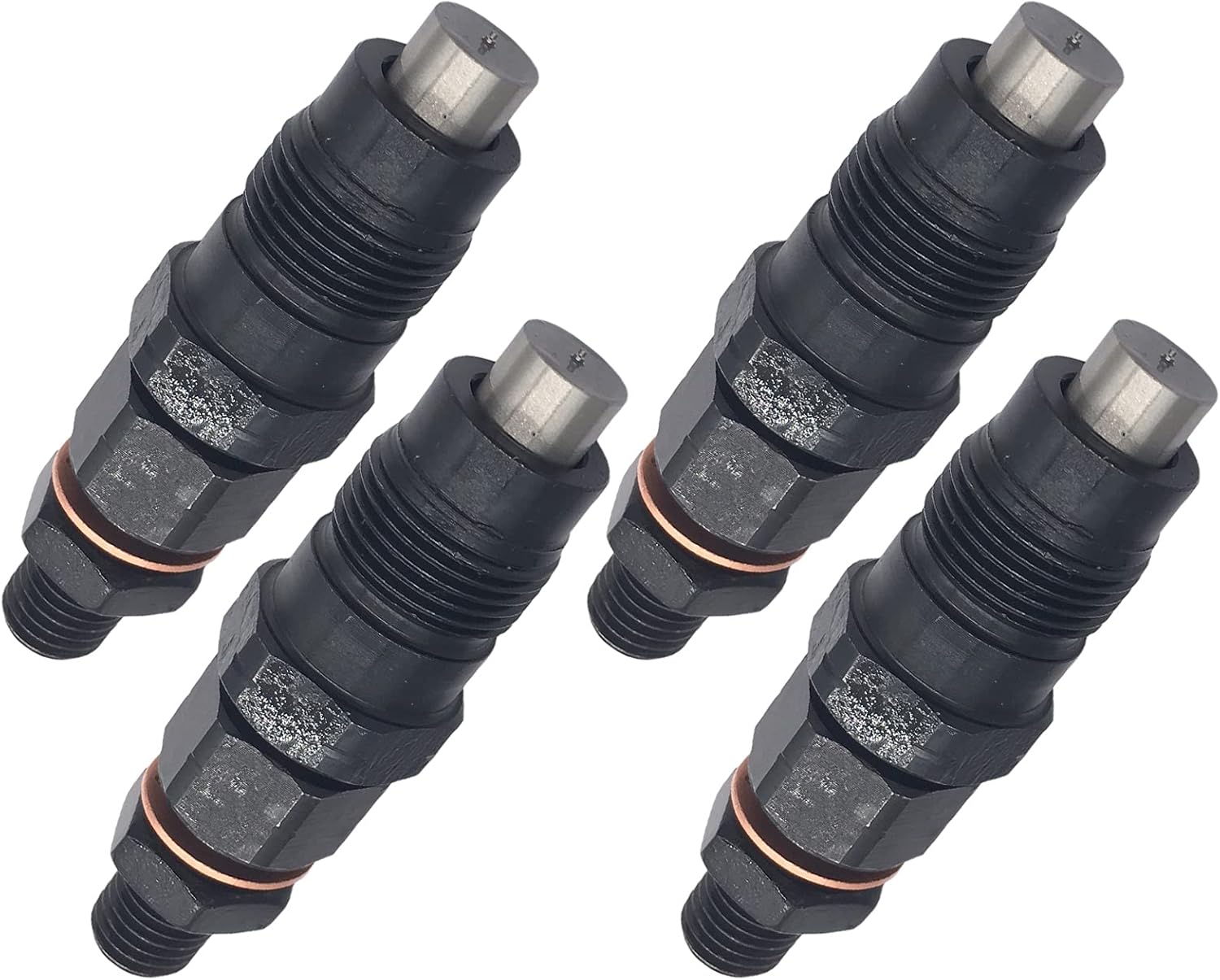 MD196607 4pcs Fuel Injectors Compatible with Mitsubishi L200 L300 L400 Engine 4D56