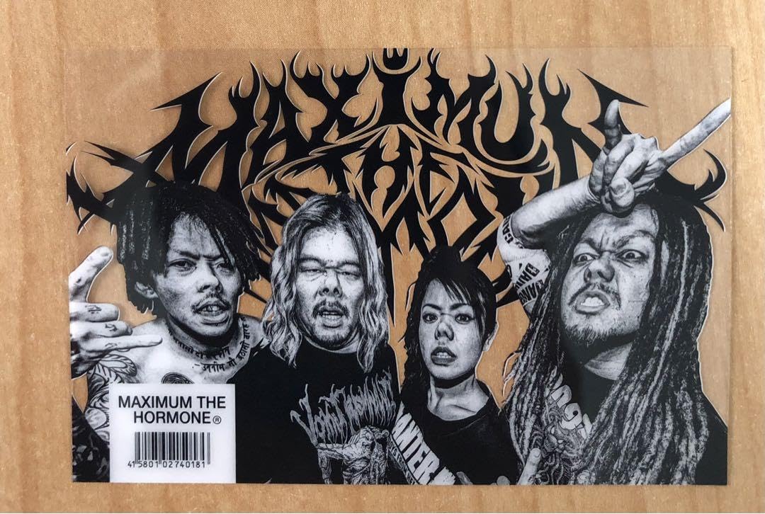 Amazon.co.jp: マキシマム ザ ホルモン 秘密カード透明 : 文房具