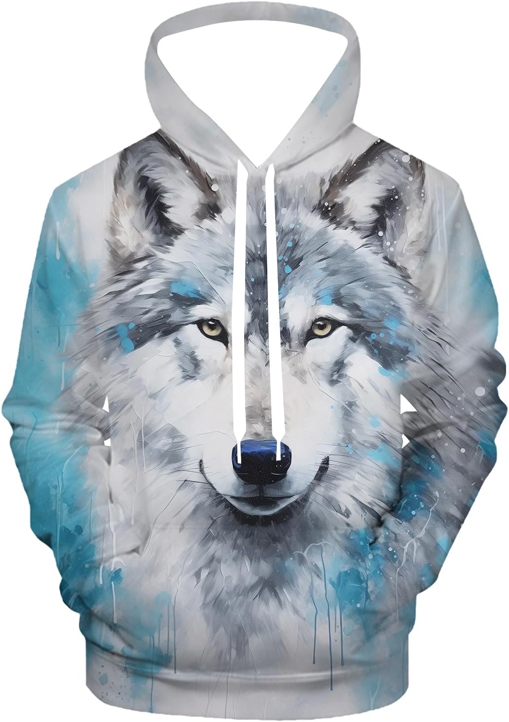 Rainbow Horse Hoodies for Men Women 3D Graphic Sweatshirts Novelty Pullover Hoodie Funny Hoody Hooded With Pockets