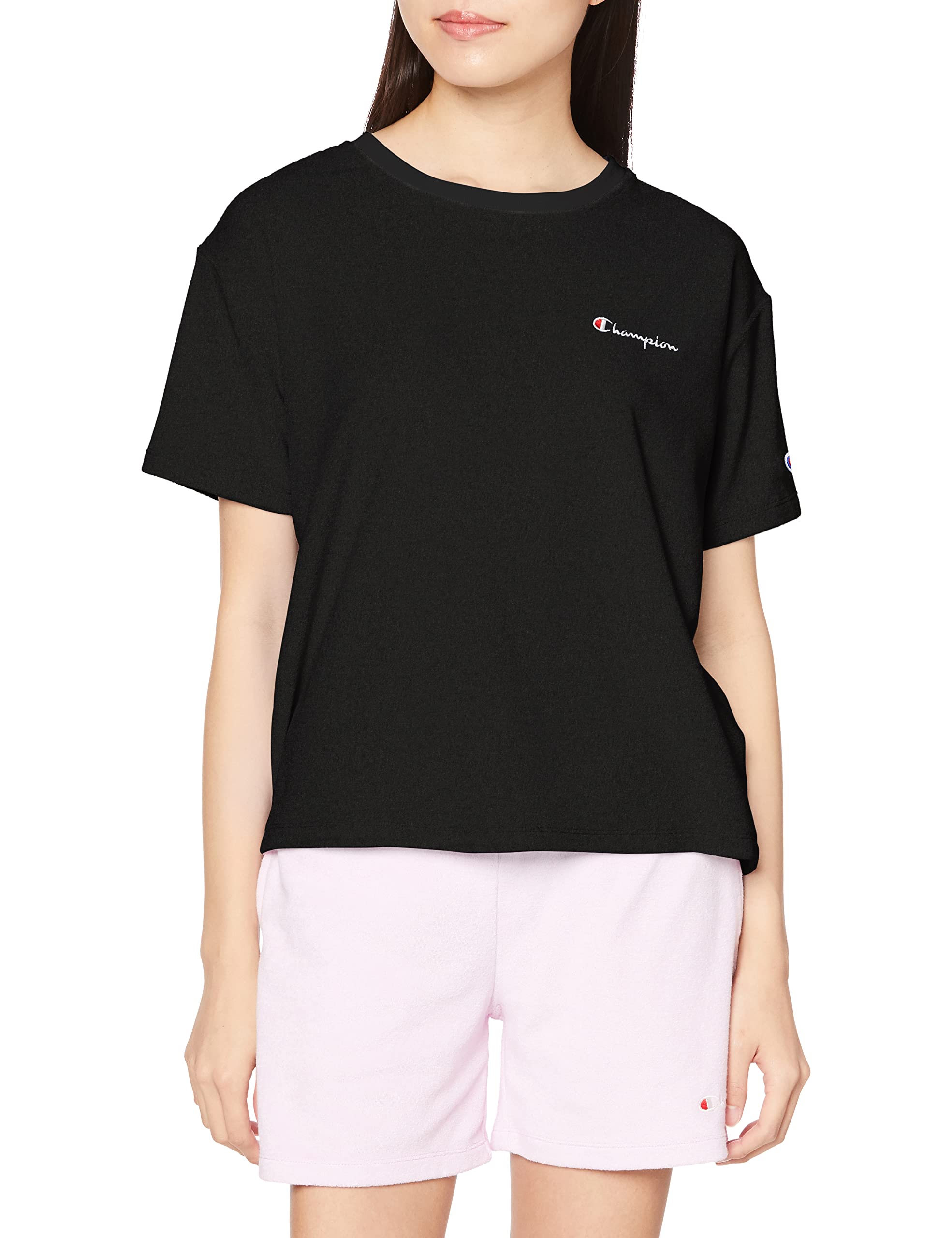 Amazon.co.jp: [チャンピオン] Tシャツ 半袖 丸首 COTTON USA