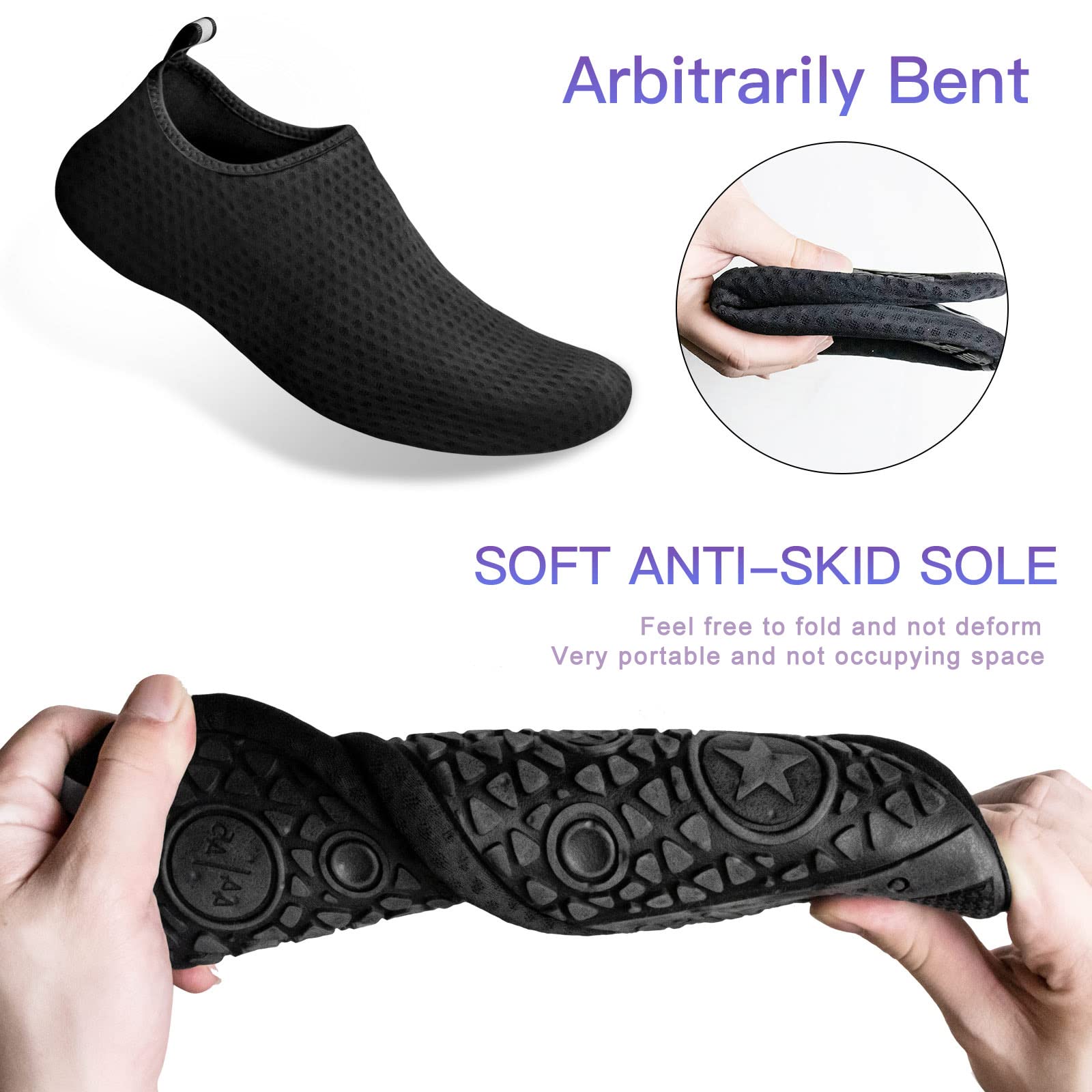Buty Wodne Plaża Surf Nurkowanie Snorkeling Pływanie Bose Buty Szybko Suche Skarpetki dla Mężczyzn Kobiety