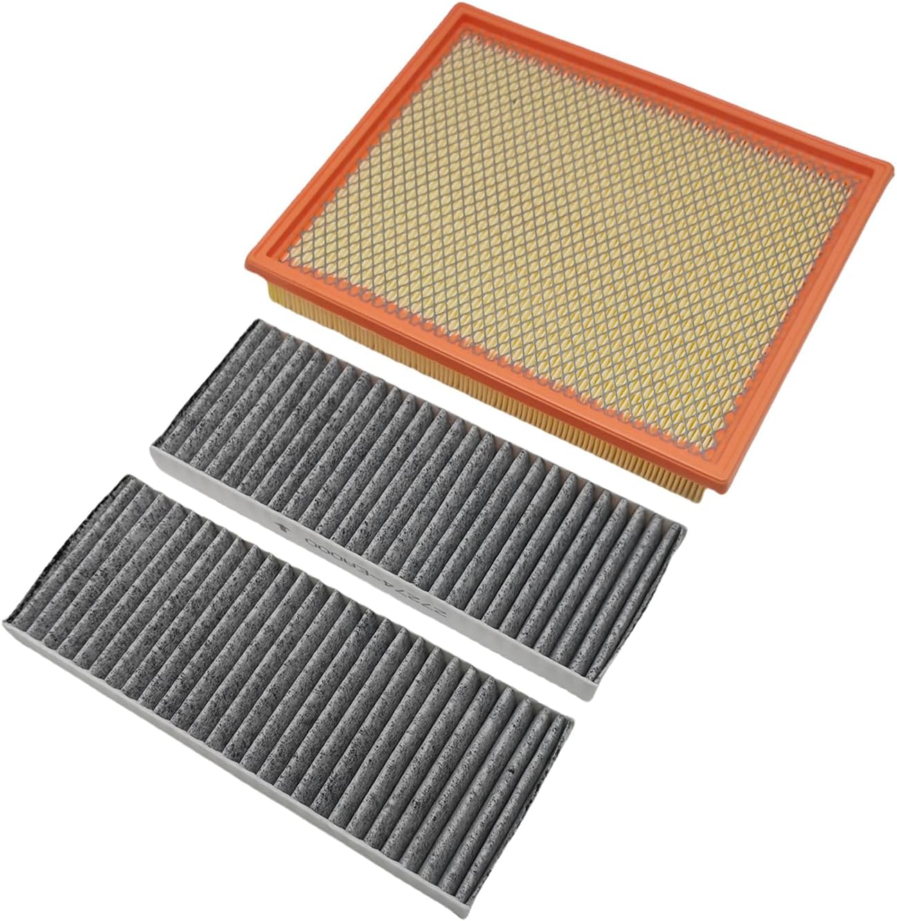 Engine & Cabin Air Filter Fit For Nissan Frontier Nv1500 Nv2500 Nv3500 Pathfinder Xterra, Suzuki Equator, Replace 16546-7S000 27274-EA000