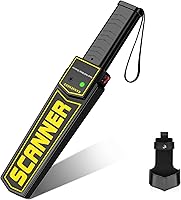 Vista 8 de RANSENERS Varita detector de metales portátil, varita de seguridad, alertas de sonido y vibración ajustables portátiles, detecta todos los productos