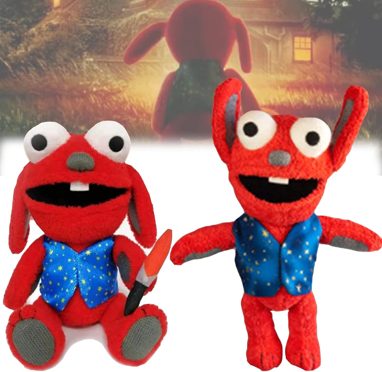 全品最安値に挑戦 ベニーラブズユーぬいぐるみ ホラー映画の役割ベニーぬいぐるみ 2pcs 映画ファンへのギフト