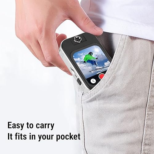 Miniatura 4 de PUSOKEI Reproductor de MP3 con 5.4, reproductor de música digital portátil sin pérdida con pantalla táctil HD de 2.02 pulgadas, altavoz integrado y