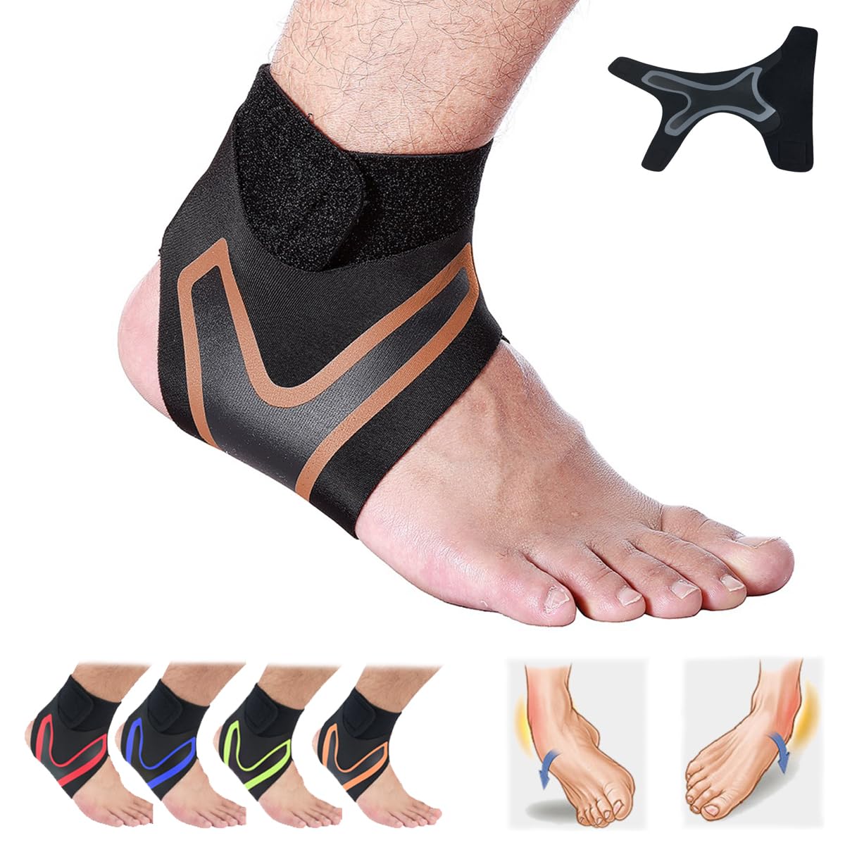 Tryxwrap Foot Wrap, Tryx Foot Wrap, Ankle Brace for Relief