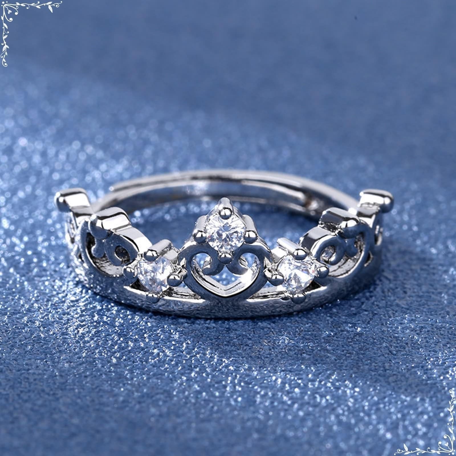 Wycian Pierścionki zaręczynowe Moissanite dla kobiet białe złoto osłona pierścionka 18K puste serce rozmiar H 1/2 moda dla lesbijek biżuteria urodzinowa