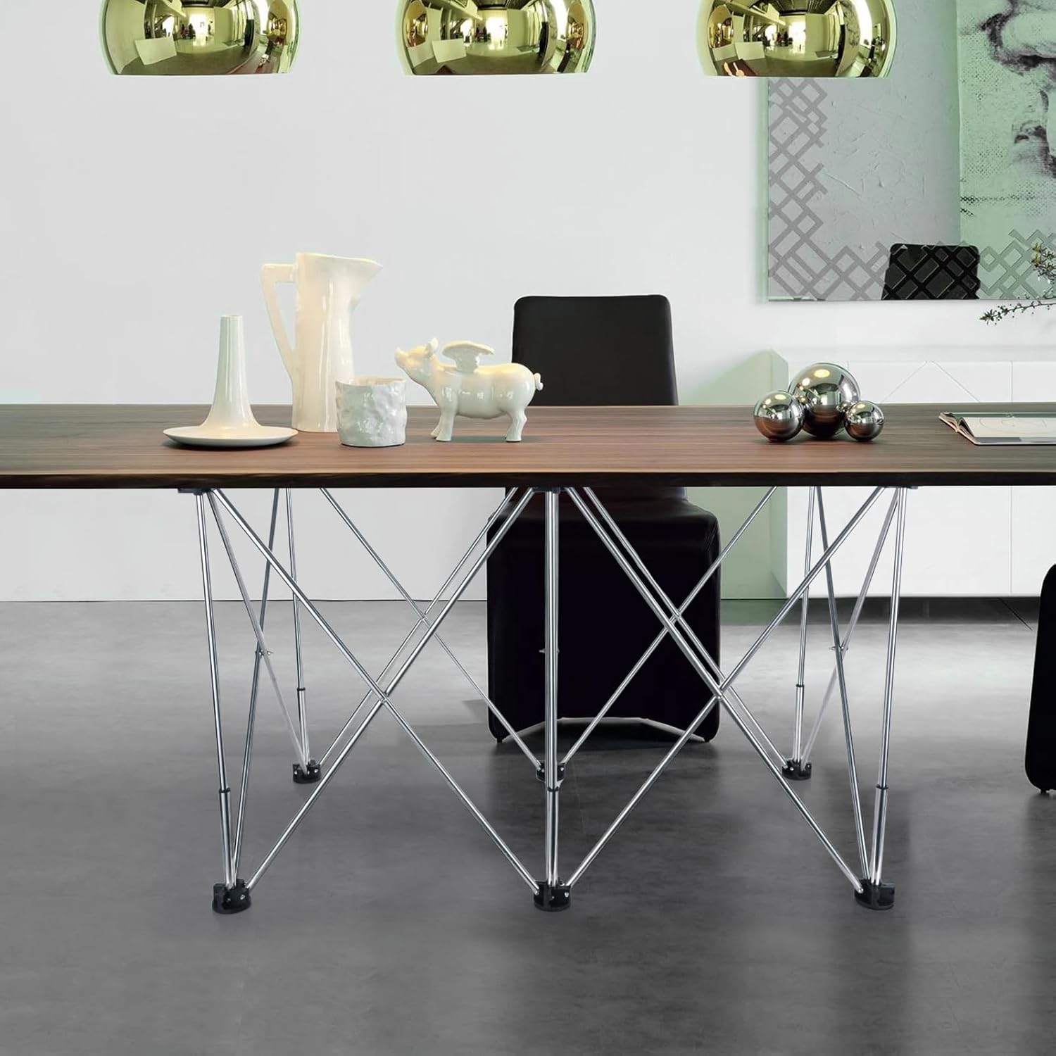 44.49x23.62 Inches Foldable Workbench, 6 Legs Centipede Work Table, Folding Work Table Set, 1323 Lbs Weight Capacity, No Assembly Foldable Works Stand with Storage Bag