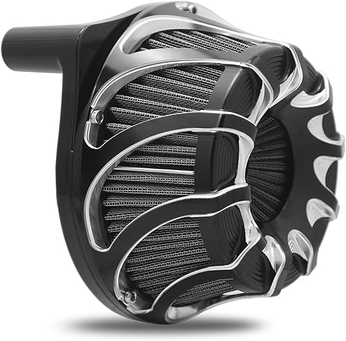 Miniatura 2 de Filtros de admisión Black Drift AIR CLEANER para Harley 2008-2016 FLHR Road King FLHX Street Glide 2016-2017 FLS Softail Slim