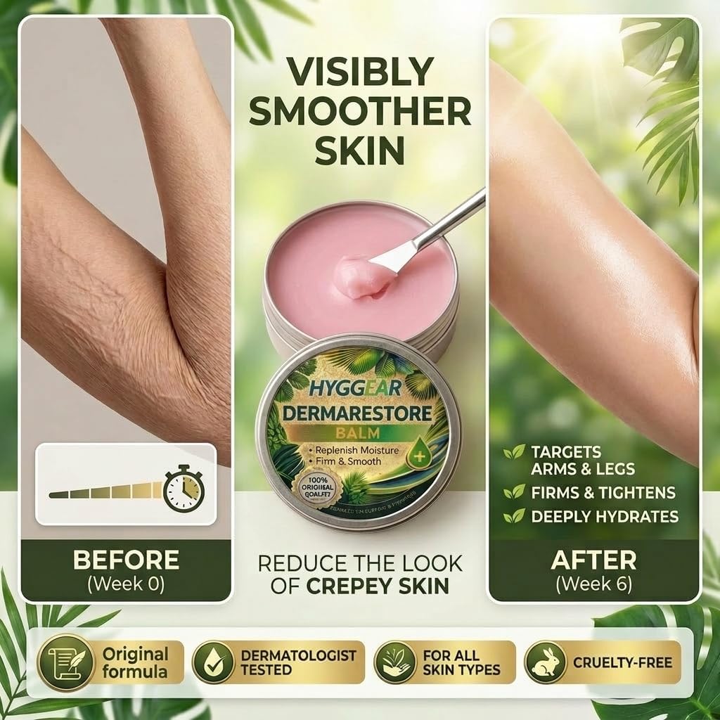 Hyggear Derma Restore Balm Crepey Skin Cream for Aging Skin