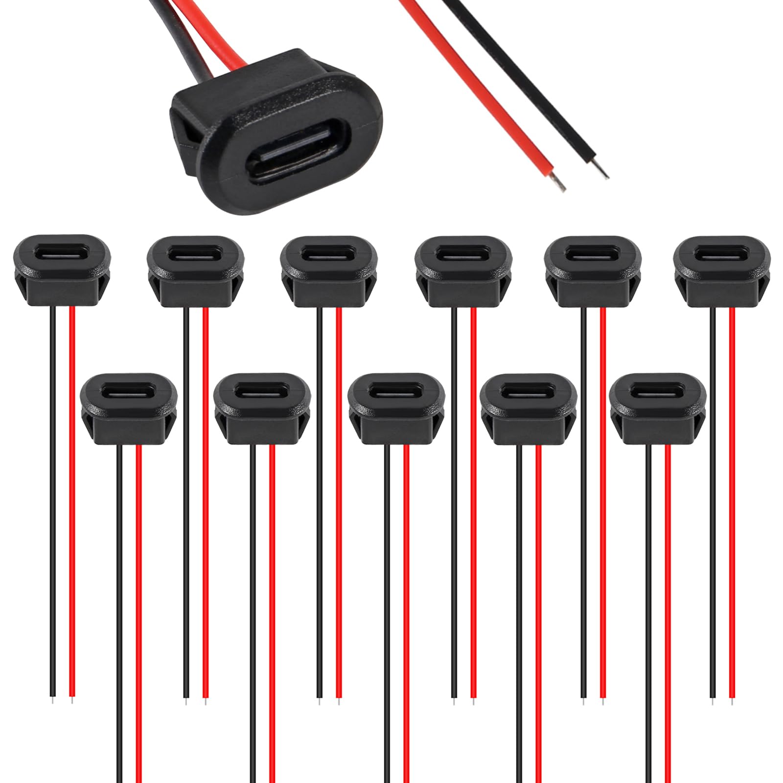 5 Ports USB-C Femelle De Rechange - Compatible Alcatel 1T 10 8092 Tablette - Pour Réparation Chargeur - Nécessite Soudure