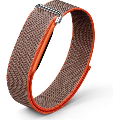 Sport Nylon Loop Wristband Compatible with Google Fitbit Air Soft Breathable Wristband Replacement Compatible with Fitness Micro-Adjustable Power Loop for Screenless Tracker