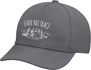 Leave No Trace Camping Family Vacation Adjustable Baseball Hat