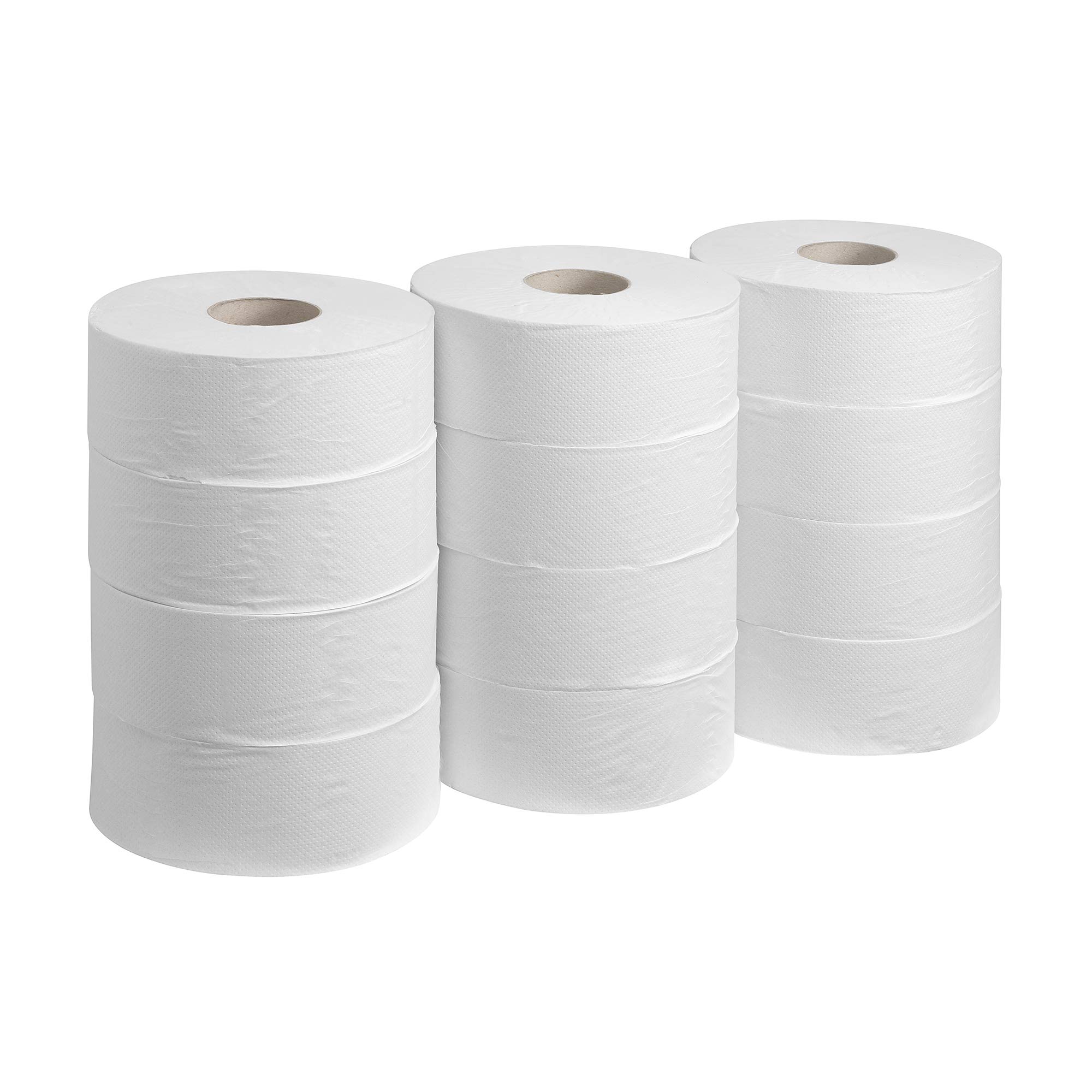 Hostess 8613 Maxi Rotolo di Carta Igienica a 1 Velo, 12 Rotoli x 1000 Fogli, Bianco