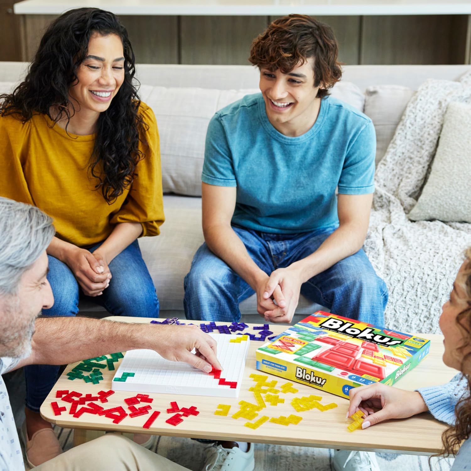 Mattel Game Blokus Game Permainan Edukasi yang Menyenangkan dan Strategis untuk Anak-Anak dan Orang Dewasa!