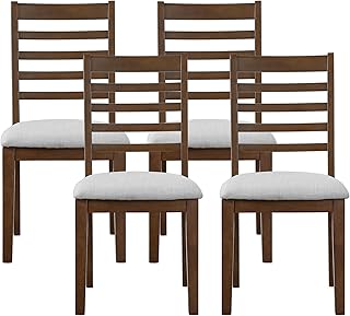 Virubi 7-Piece Extendable Dining Table Set, Farmhouse Extendable Table w...