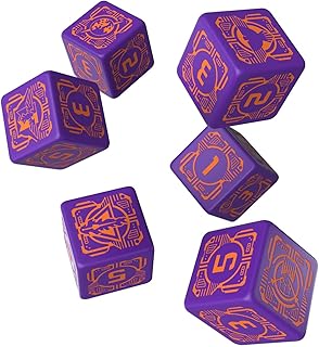 Battletech House Marik D6 Dice (6)