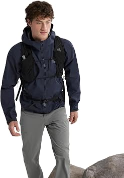 Arc'teryx Beta Jacket Men's | Gore-Tex ePE Shell, Maximum Versatility - Hiking Jacket, Waterproof Rain Jacket | Black Sapphire, XX-Large