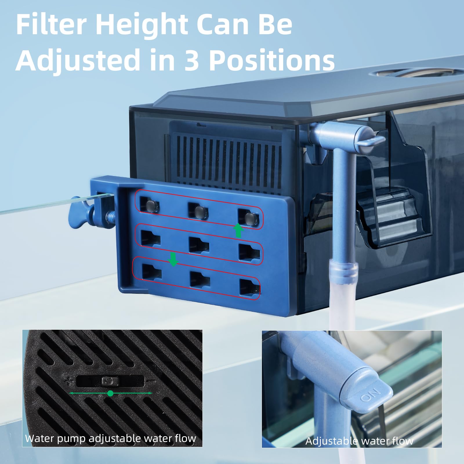 Curated visual reference: Visual Reference: Snapklik Com Dxophiex Multi Layer Aquarium Filter 5 20 Gallon