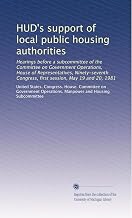 HUD's support of local public housing authorities