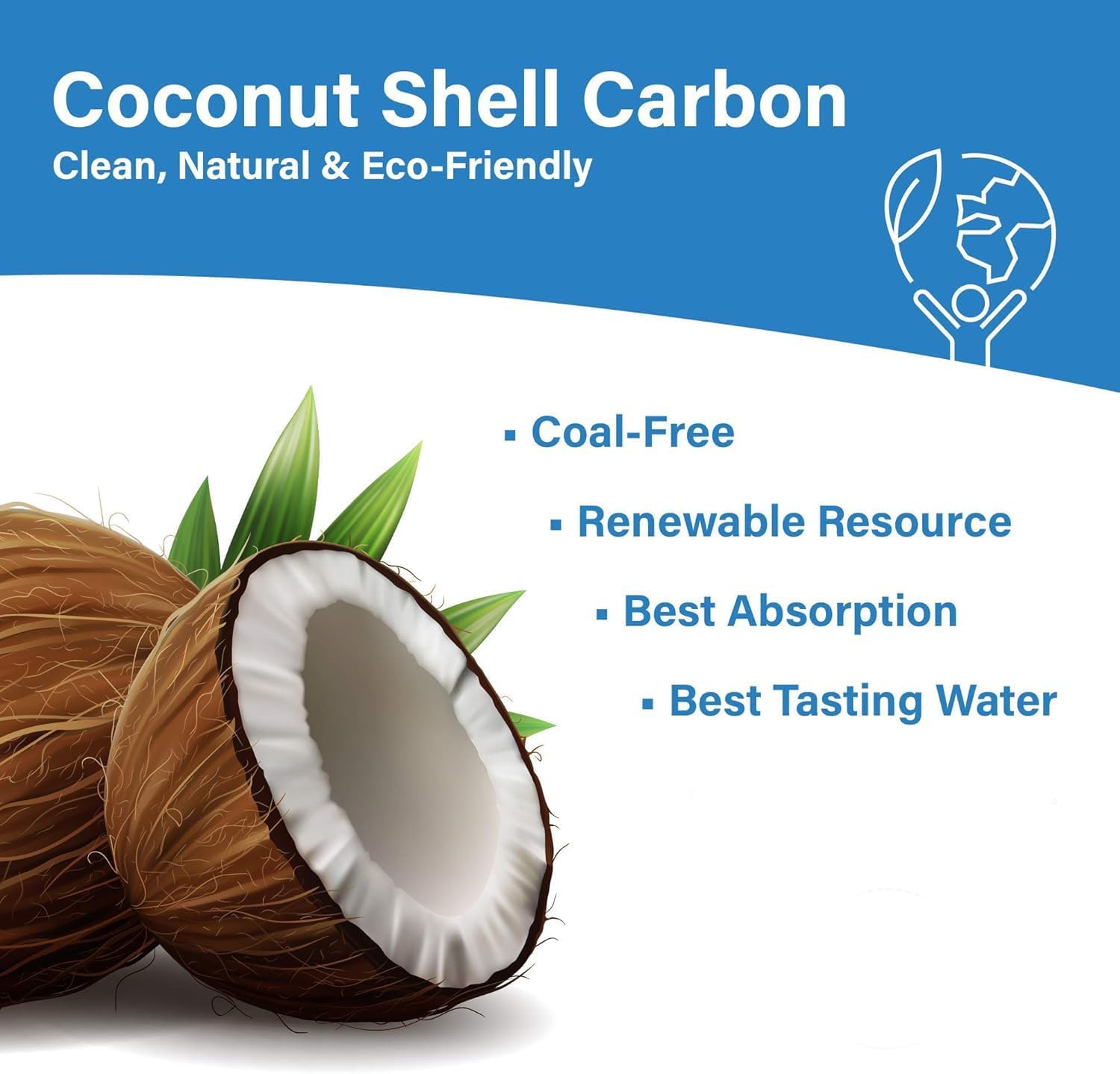 Applied Membranes Inc. 3-Stage Whole-House Water Filter System with 10-Inch Sediment and Carbon-Block Filters